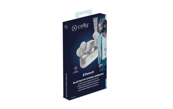 Auriculares Bluetooth Celly Slim1 blancos, Imagen 4