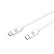 Celly USB-C > Cable USB-C trenzado de algodón 1,5 metros Blanco, Miniatura 2