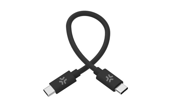 Celly USB-C > Cable USB-C trenzado de algodón de 30 cm