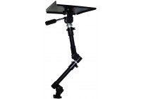 Soporte universal para portátil negro de lujo (cabezal de 3 posiciones)