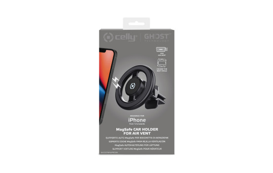 Soporte magnético para teléfono Celly Ghost Mag Pro, Imagen 5