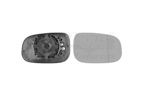 Spegelglas, ytterspegel HAGUS 5947838, bild 2