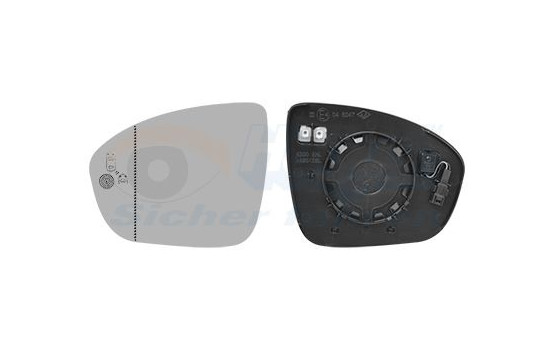 Spegelglas, yttre spegel 4403835 Hagus