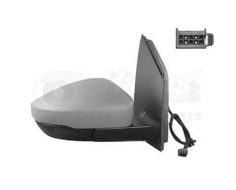 Backspegel höger elektrisk 11/09+ Primer, Uppvärmd 5829818 Hagus, bild 2