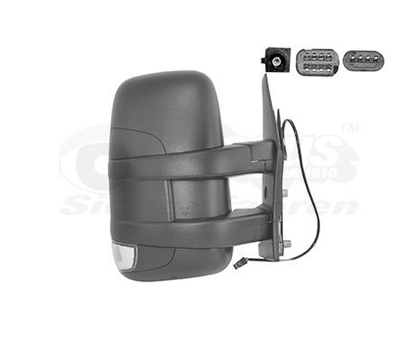 Backspegel höger elektrisk kort arm, uppvärmd 2815808 Hagus, bild 2