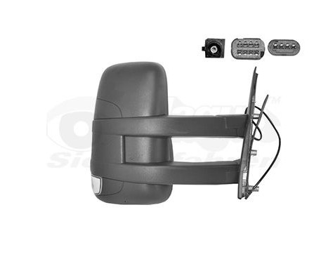 Backspegel höger elektrisk lång arm, uppvärmd 2815818 Hagus, bild 3