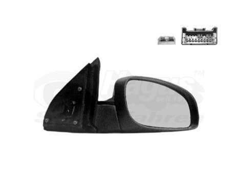 Backspegel höger elektrisk Primer / Uppvärmd / 11-polig 3768828 Hagus, bild 2