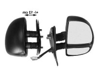 Backspegel HÖGER HELT VÄNDBARA från '00 LÅNG 2 SPEGLAR UPPVÄRMDA 1747818 Hagus