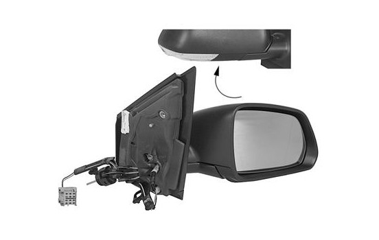 Backspegel HÖGER KOMPLETT Primer 5828814 Hagus