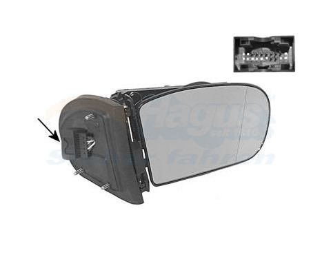 Backspegel HÖGER - M.-A.+H. 9 stift 3032828 Hagus, bild 2