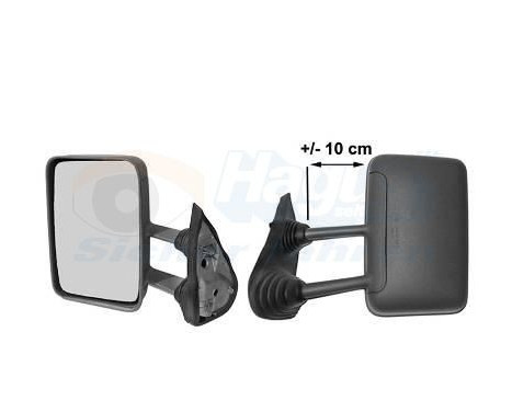 Backspegel VÄNSTER HELA 96/99 LÅNG ARM 2812811 Hagus, bild 2