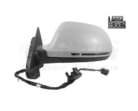ELEKTRISK VÄNSTER YTTERSPEGEL A4 upp till 5/2009 0327807 Hagus, bild 2