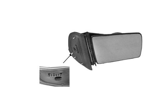 INTE KOMPLETT Ytterspegel MERCEDES W202 3030858 Hagus