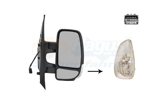 MANUELLT JUSTERBAR Ytterspegel R 3799812 Hagus