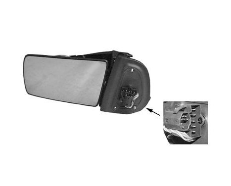 Ofullständig ytterspegel MERCEDES W210/140 3031855 Hagus