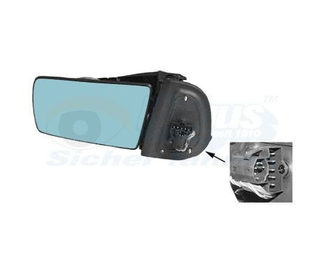 Ofullständig ytterspegel MERCEDES W210/140 3031855 Hagus, bild 2