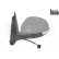 Sidospegel HAGUS 7606807, miniatyr 2
