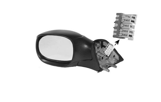 Vänster elektrisk ytterspegel 0957807 Hagus