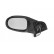 Vänster elektrisk ytterspegel 3014807 Hagus
