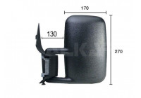 Vänster ytterspegel komplett 9201966 Alkar