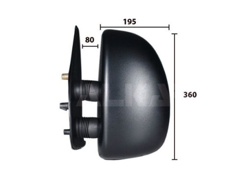 Vänster ytterspegel komplett 9254961 Alkar