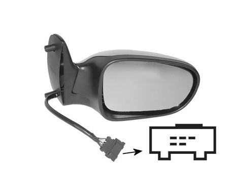 Ytterbackspegel höger elektrisk Primer, Uppvärmd 1868818 Hagus