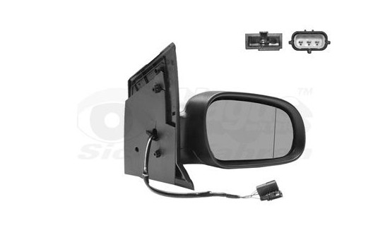 Ytterbackspegel höger elektrisk Primer, Uppvärmd 5818818 Hagus, bild 2