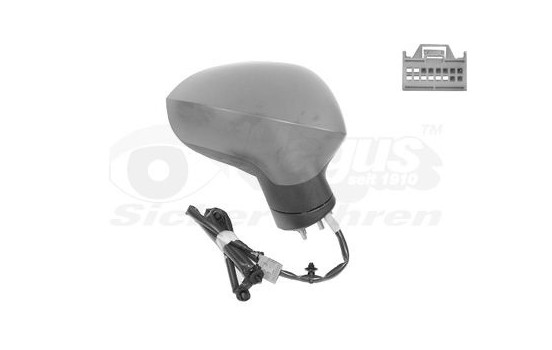 Ytterbackspegel höger elektrisk Primer, Uppvärmd 7-polig 4944818 Hagus, bild 2