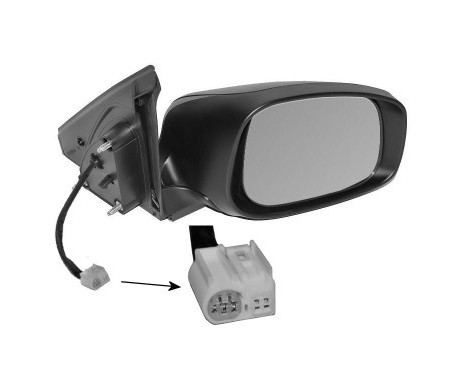 Ytterbackspegel höger elektrisk uppvärmd 5222808 Hagus