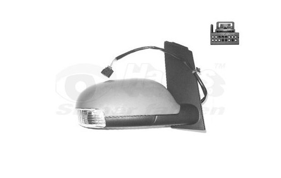 Ytterbackspegel höger elektrisk uppvärmd 5856818 Hagus, bild 2