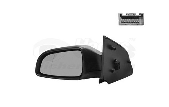 Ytterbackspegel vänster elektrisk asfärisk grundfärg elektrisk fällbar 3746827 Hagus, bild 2