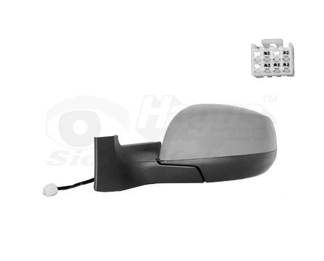 Ytterbackspegel vänster elektrisk Primer, Uppvärmd 3702817 Hagus, bild 2