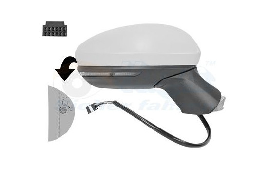 YTTERSPEGEL ELEKTRISK HELT HÖGER 4422828 Hagus