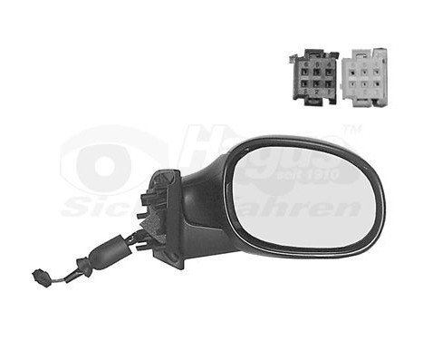 Ytterspegel höger elektrisk + UPPVÄRMD med SENSORHÅL 0925816 Hagus, bild 2