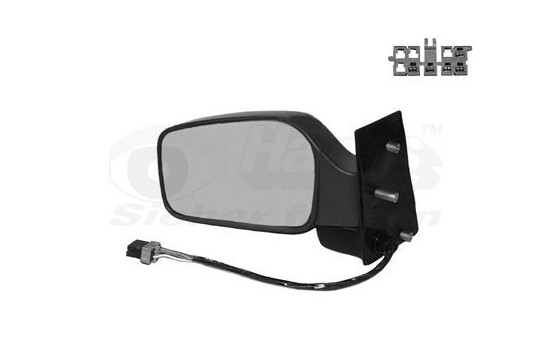 Ytterspegel vänster elektrisk SVART, UPPVÄRMD 1759817 Hagus, bild 3