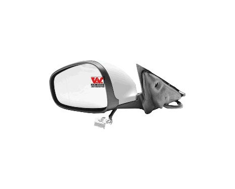 Ytterspegel VÄNSTER Elektriskt justerbar + Temperatursensor 0160807 Hagus