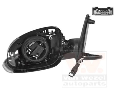 Ytterspegel VÄNSTER från 2004 Elektriskt infällbar 5879857 Hagus, bild 2