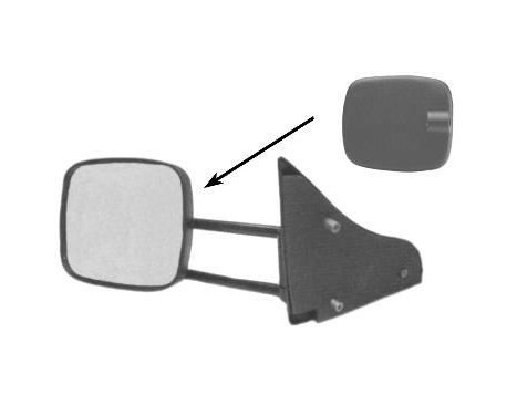 Ytterspegel VÄNSTER KOMPLETT -9/95 KOMBO MED ARM 3788801 Hagus