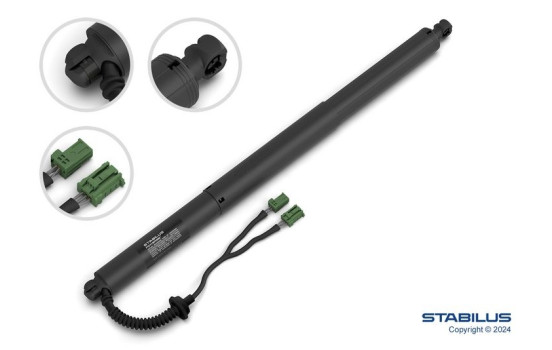 Elmotor, baklucka 835843 Stabilus