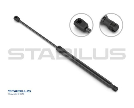 Gasfjäder, motorhuv 598980 Stabilus