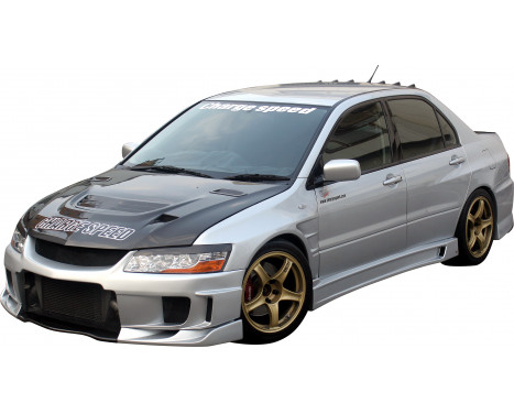 Charge hastighet Främre stötfångare Mitsubishi Lancer EVO 8/9 CT9A Type2 (FRP), miniatyr 2 Charge hastighet Främre stötfångare Mitsubishi Lancer EVO 8/9 CT9A Type2 (FRP), miniatyr 2