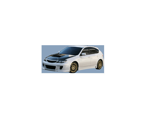 Charge hastighet Främre stötfångare Subaru Impreza GH2 / 3/6/7/8 9 / 2007- typ 1 (FRP) + Grill, miniatyr 3 Charge hastighet Främre stötfångare Subaru Impreza GH2 / 3/6/7/8 9 / 2007- typ 1 (FRP) + Grill, miniatyr 3
