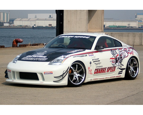 Chargespeed Stötfångare Nissan 350Z Z33 Typ1 (FRP) (endast i kombination med tidigare typ reflektorer), miniatyr 3 Chargespeed Stötfångare Nissan 350Z Z33 Typ1 (FRP) (endast i kombination med tidigare typ reflektorer), miniatyr 3