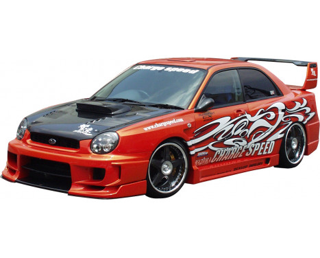 Chargespeed Stötfångare Subaru Impreza GD # (A / B) + Type2 rak flik, miniatyr 2 Chargespeed Stötfångare Subaru Impreza GD # (A / B) + Type2 rak flik, miniatyr 2