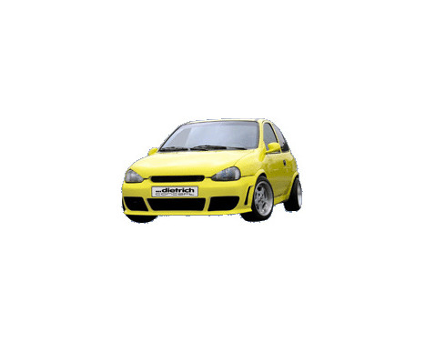 Dietrich Stötfångare Opel Corsa B 1993-2000, miniatyr 2 Dietrich Stötfångare Opel Corsa B 1993-2000, miniatyr 2