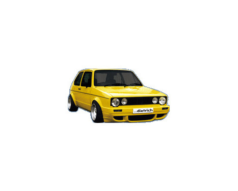Dietrich Stötfångare Volkswagen Golf Cabrio I & 1974-, miniatyr 2 Dietrich Stötfångare Volkswagen Golf Cabrio I & 1974-, miniatyr 2