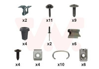 MONTERINGSSATS FÖR FRÄMRE STÖTFÅNGARE