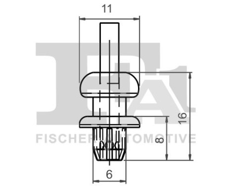 Klämma, dekorativ/skyddande list, bild 2
