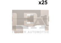 Klämma, dekorativ/skyddande list