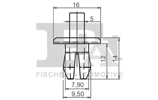Klämma, dekorativ/skyddsremsa, bild 2